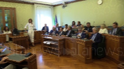 Scene from Forza Italia si riunisce in Senato