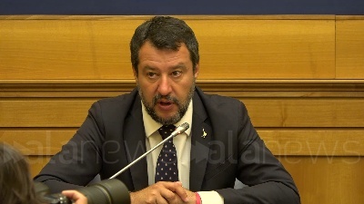 Scene from Ue, Salvini: "Su quota 100 faremo le barricate"