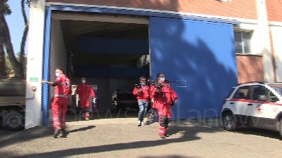 Scene from Una flotta di droni della Croce Rossa Italiana per affrontare l'emergenza