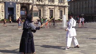 Scene from Torino, il mondo dello sport in piazza: "Focolai scoppiano se ci lasciate chiusi"