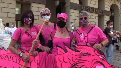 Scene from Torino, il mondo dello sport in piazza: "Focolai scoppiano se ci lasciate chiusi"