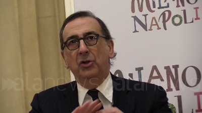 Scene from Sala: "Rimpatri pari a 1% dei 600mila promessi. Salvini, ti sei sbagliato?"