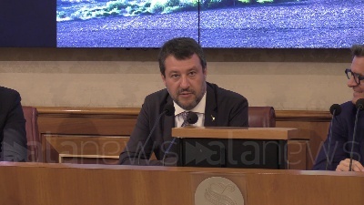 Scene from Legge elettorale, Salvini: "Accordo con Pd? Solo se si vota subito"