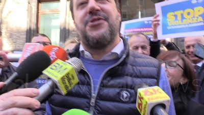 Scene from Regionali, Salvini: "C'è tempo per intesa nel centrodestra"