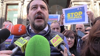Scene from Regionali, Salvini: "C'è tempo per intesa nel centrodestra"