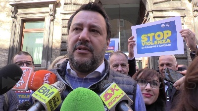 Scene from Regionali, Salvini: "C'è tempo per intesa nel centrodestra"