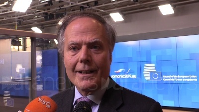 Scene from Silvia Romano, Moavero: "Siamo attenti a situazione"