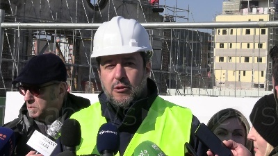 Scene from San Siro, Salvini: "Nuovo stadio serve, tre anni persi sono inaccettabili"