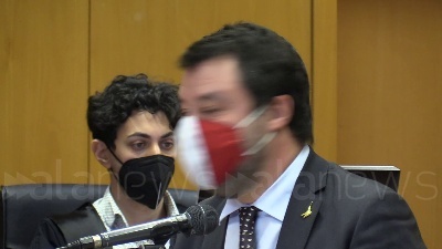 Scene from Torino, Salvini in Tribunale: "Ho attaccato un sistema, non una singola persona"