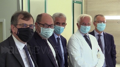 Scene from Milano, inaugurato nuovo reparto di Pneuomologia all'Ospedale San Paolo