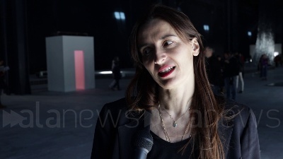 Scene from Le luci di Janssens in mostra al Pirelli HangarBicocca