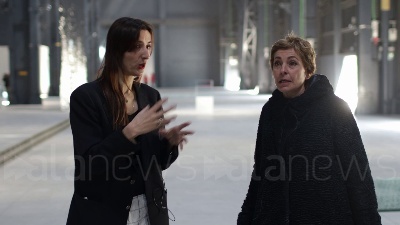 Scene from Le luci di Janssens in mostra al Pirelli HangarBicocca