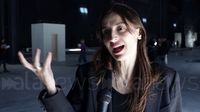 Scene from Le luci di Janssens in mostra al Pirelli HangarBicocca