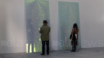 Scene from Le luci di Janssens in mostra al Pirelli HangarBicocca