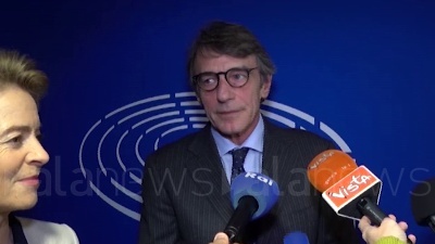 Scene from Commissione Ue, Sassoli: "Processo democratico per formarla"