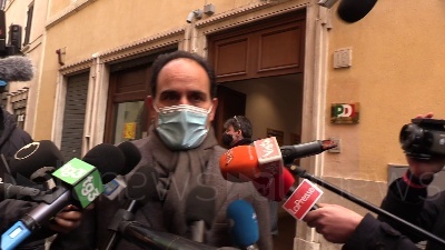 Scene from Governo, Marcucci: "Contiamo di risolvere la crisi in tempi rapidi"