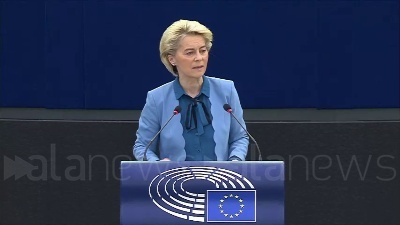 Scene from Ucraina, Von der Leyen: "Ue, pronto il pacchetto più grande della storia. Nato mai stata così unita"