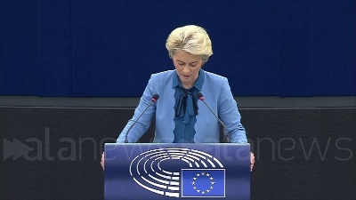 Scene from Ucraina, Von der Leyen: "Ue, pronto il pacchetto più grande della storia. Nato mai stata così unita"