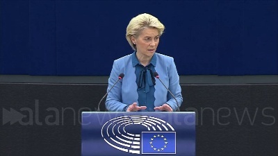 Scene from Ucraina, Von der Leyen: "Ue, pronto il pacchetto più grande della storia. Nato mai stata così unita"