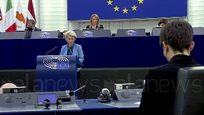 Scene from Ucraina, Von der Leyen: "Ue, pronto il pacchetto più grande della storia. Nato mai stata così unita"