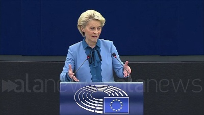 Scene from Ucraina, Von der Leyen: "Ue, pronto il pacchetto più grande della storia. Nato mai stata così unita"