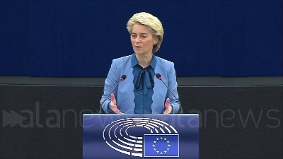 Scene from Ucraina, Von der Leyen: "Ue, pronto il pacchetto più grande della storia. Nato mai stata così unita"