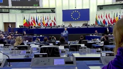 Scene from Ucraina, Von der Leyen: "Ue, pronto il pacchetto più grande della storia. Nato mai stata così unita"