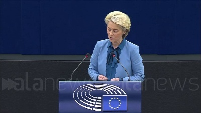 Scene from Ucraina, Von der Leyen: "Ue, pronto il pacchetto più grande della storia. Nato mai stata così unita"