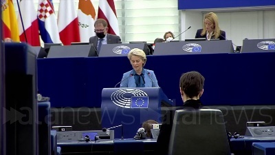 Scene from Ucraina, Von der Leyen: "Ue, pronto il pacchetto più grande della storia. Nato mai stata così unita"