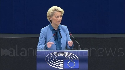 Scene from Ucraina, Von der Leyen: "Ue, pronto il pacchetto più grande della storia. Nato mai stata così unita"