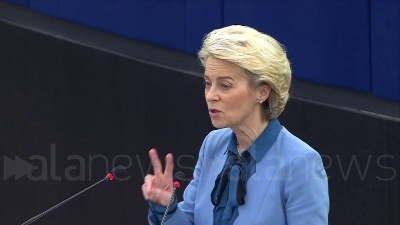Scene from Ucraina, Von der Leyen: "Ue, pronto il pacchetto più grande della storia. Nato mai stata così unita"