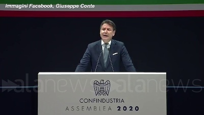 Scene from Conte: "La tutela delle imprese non può prescindere dalla salute"