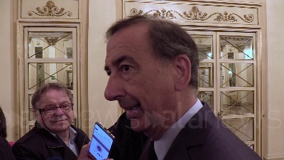 Scene from Europee, Sala: "Felice per Majorino, Pisapia una certezza"