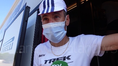 Scene from Giro di Sicilia, Nibali: "Le gambe stanno migliorando, il movimento italiano cresce"