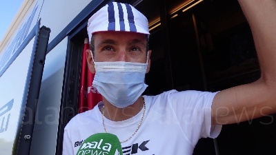 Scene from Giro di Sicilia, Nibali: "Le gambe stanno migliorando, il movimento italiano cresce"