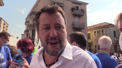 Scene from Elezioni, Salvini: "Se in Veneto Pd-5Stelle al 20% qualcuno dovrebbe riflettere"