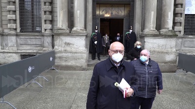 Scene from Ambrogino d'oro Milano, i commenti dei vincitori: dai Ferragnez al capo della protezione civile
