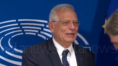 Scene from Sassoli incontra futuro Alto rappresentante Ue, Borrell