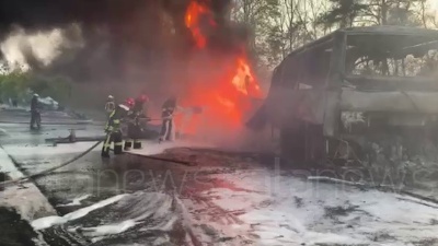 Scene from Ucraina, grave incidente stradale: almeno 27 morti