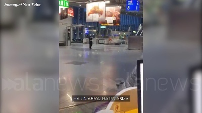 Scene from Aeroporto Francoforte, evacuato Terminal 1 per allarme bomba