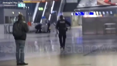 Scene from Aeroporto Francoforte, evacuato Terminal 1 per allarme bomba