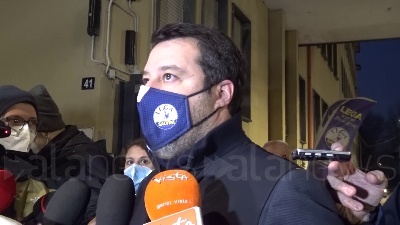 Scene from Governo, Salvini: "Voteremo decreto Ristori e scostamento bilancio"