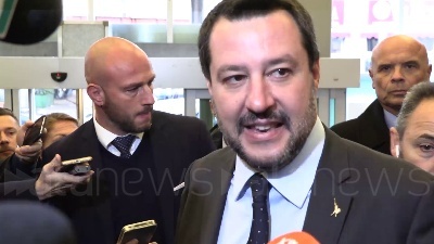 Scene from Salvini a Ue: "Lavoriamo per italiani e per continente tranquillo"