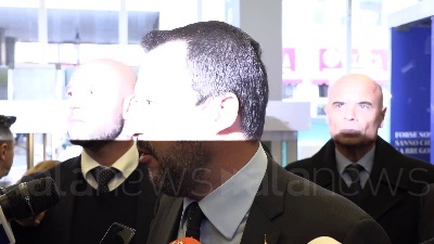 Scene from Salvini a Ue: "Lavoriamo per italiani e per continente tranquillo"