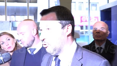 Scene from Salvini a Ue: "Lavoriamo per italiani e per continente tranquillo"