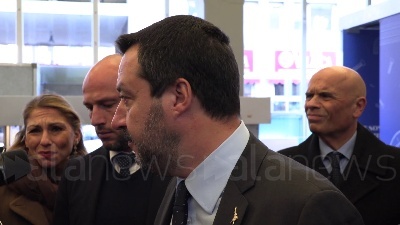 Scene from Salvini a Ue: "Lavoriamo per italiani e per continente tranquillo"