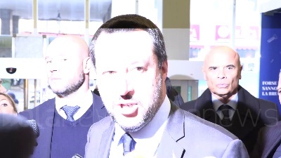 Scene from Salvini a Ue: "Lavoriamo per italiani e per continente tranquillo"