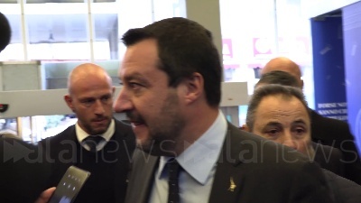 Scene from Salvini a Ue: "Lavoriamo per italiani e per continente tranquillo"