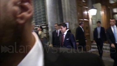 Scene from Conte lascia il Senato
