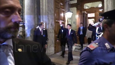 Scene from Conte lascia il Senato
